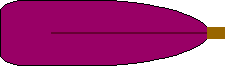 Downing College Boat Club blade colours