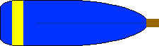 Wolfson College Boat Club blade colours
