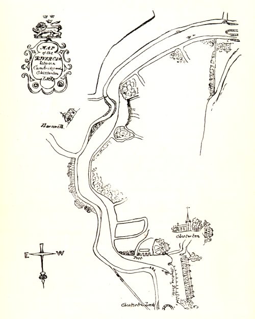 Reproduction of the racing course illustration