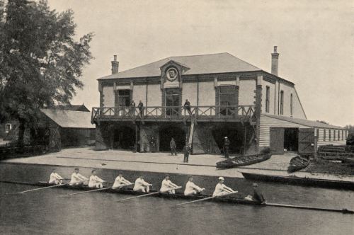 1st Trinity Boat Club's boathouse in 1872