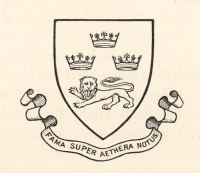 The 1st Trinity Boat Club shield and motto